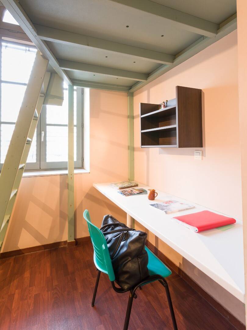 Studio lit mezzanine